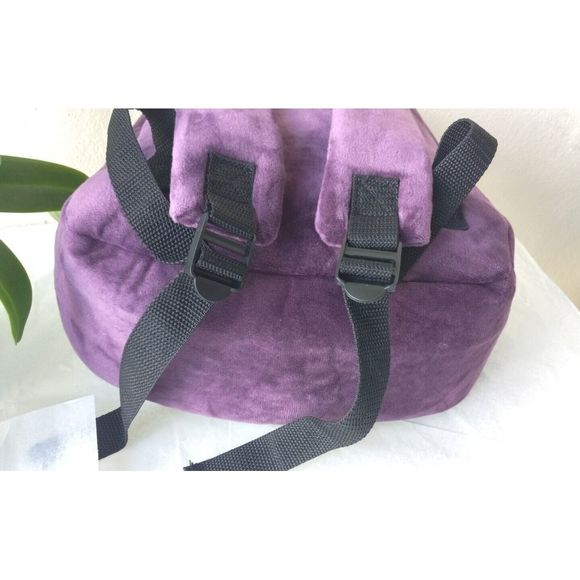 Purple Plush Bagpack color purple‎ for kiddos - Picture 5 of 12